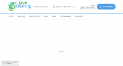 Desktop Screenshot of mvpcleaning.com